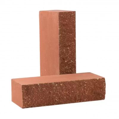 Красный кирпич облицовочный полнотелый и пустотелый