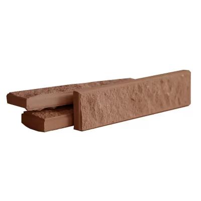 Облицовка цоколя плиткой, отделка фундамента кирпичом